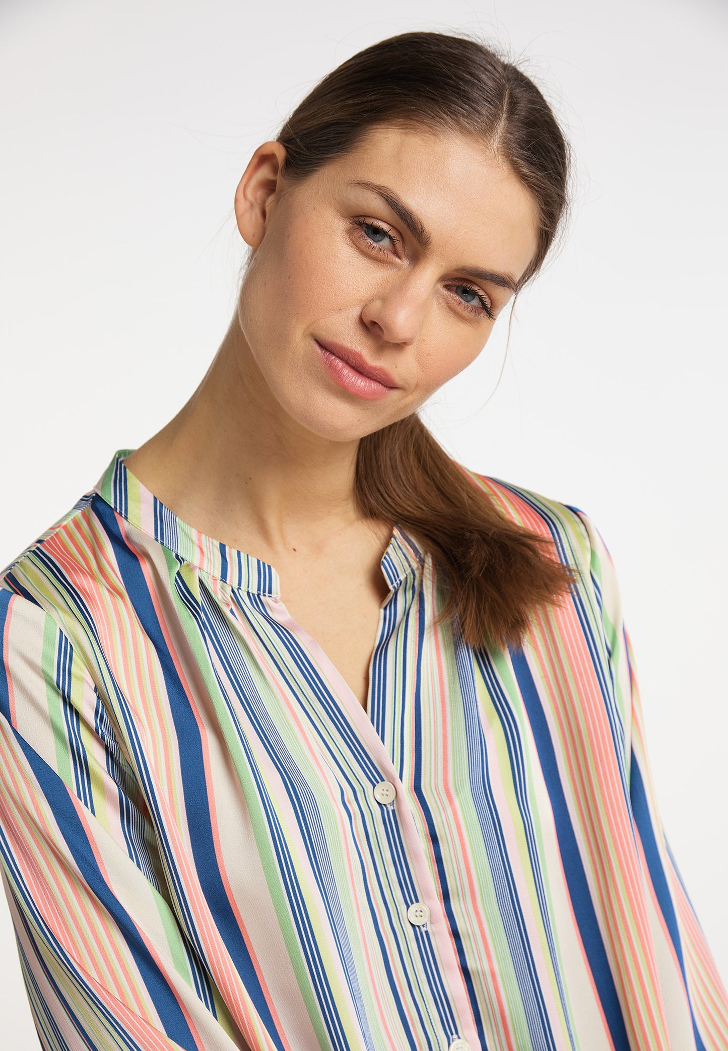 usha BLUE LABEL Damen gestreifte Bluse