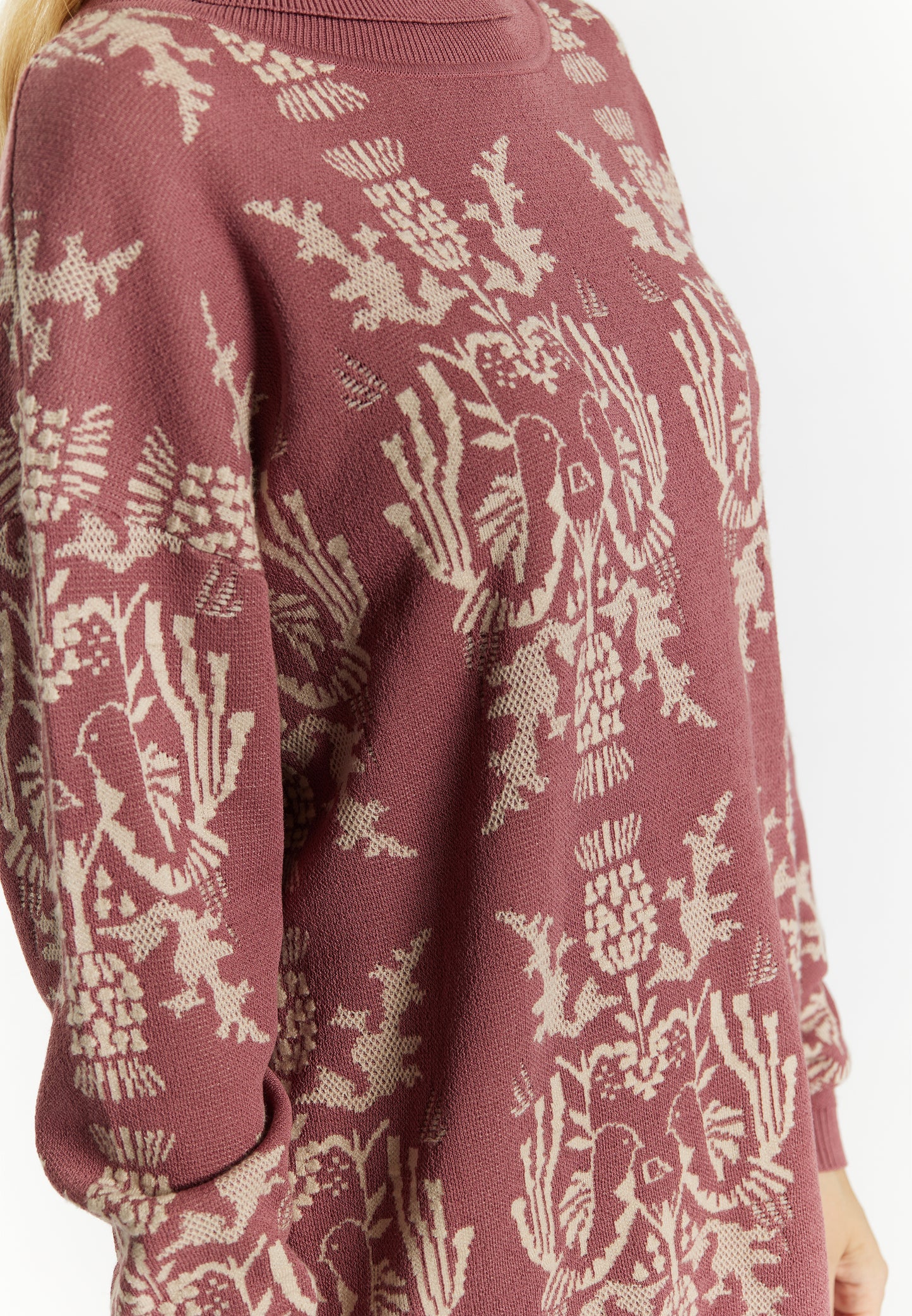 usha Women's Knitted Sweater