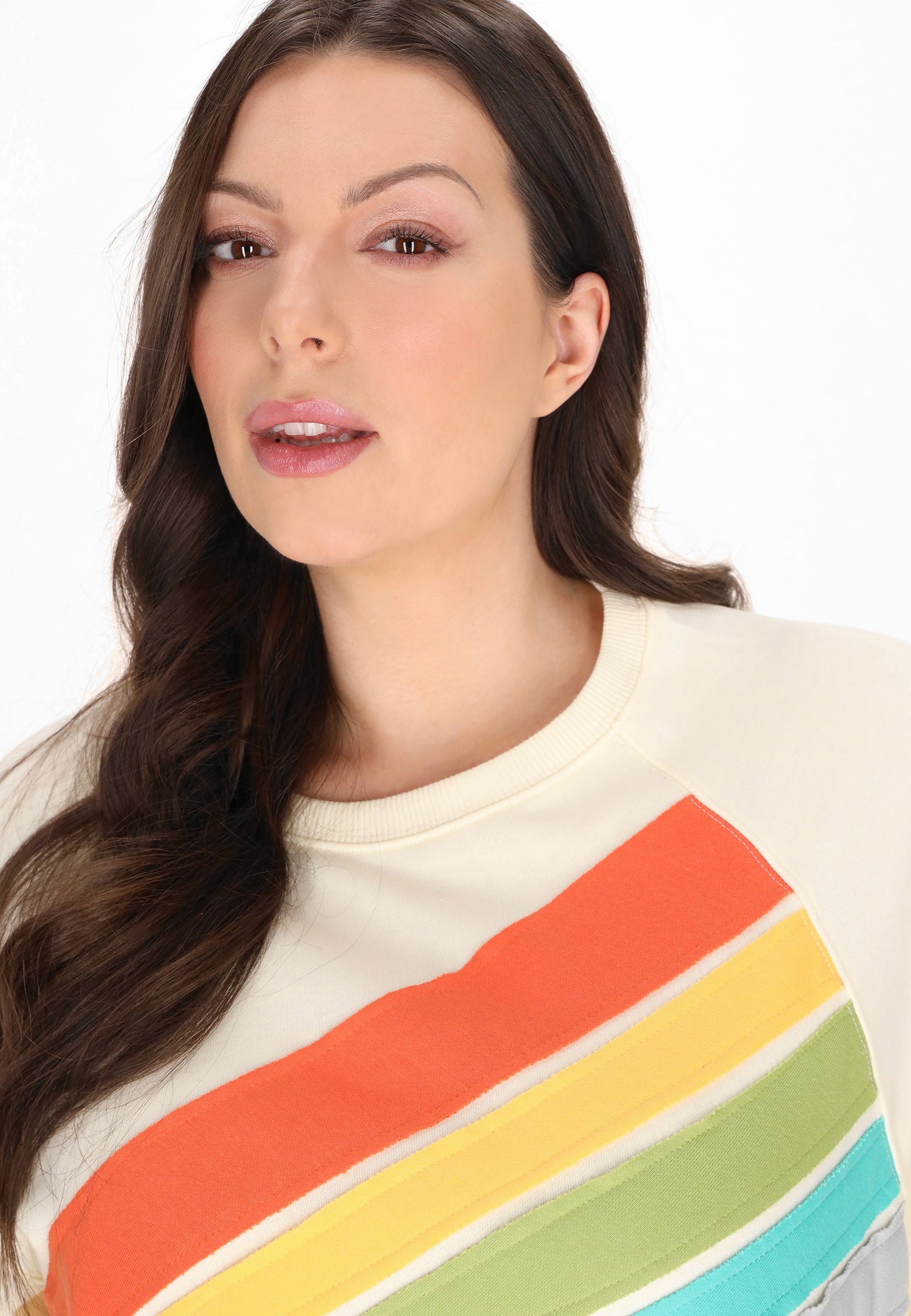 usha BLUE LABEL Women's Plus Size Sweatshirt