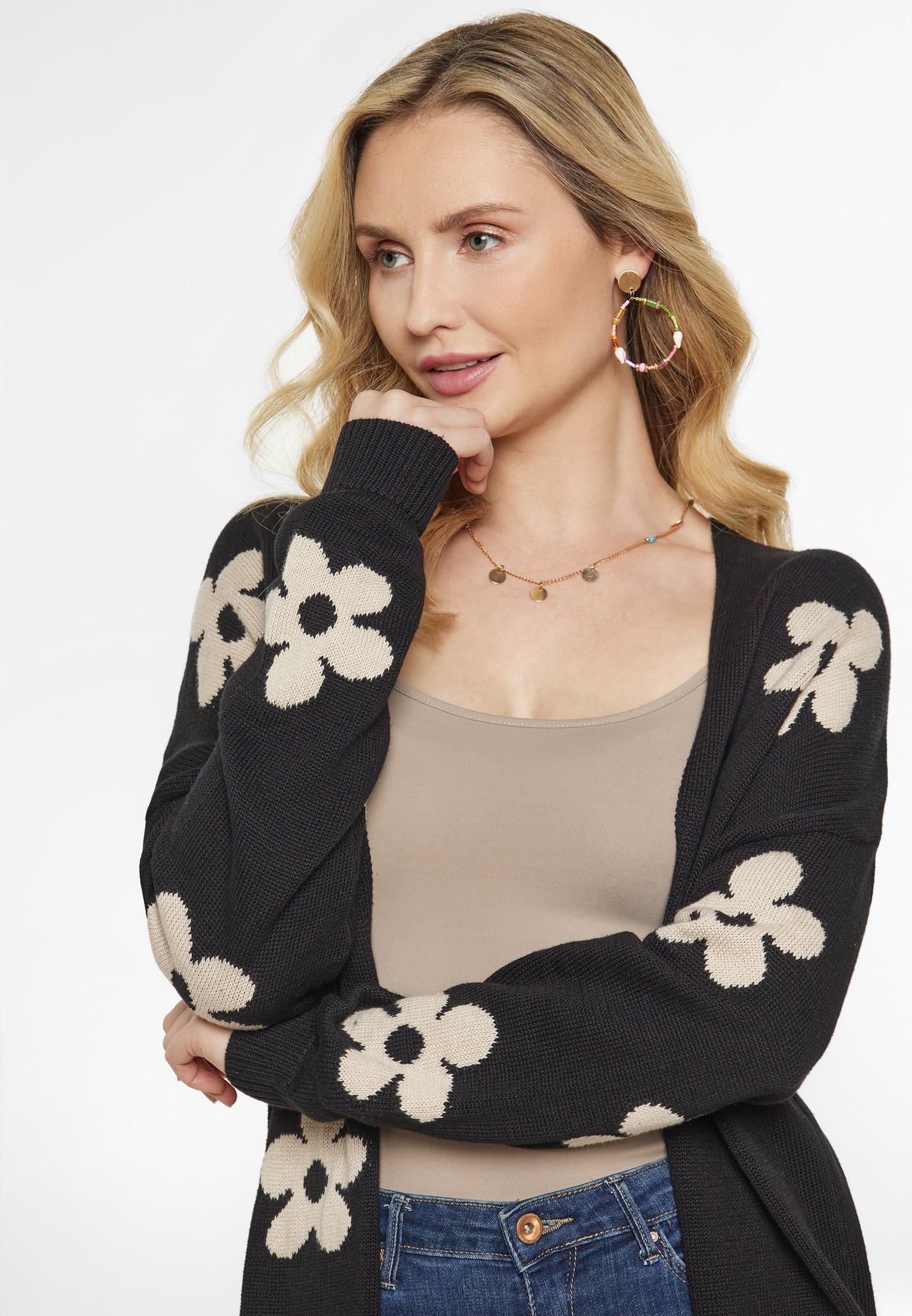 usha FESTIVAL Women's Cardigan