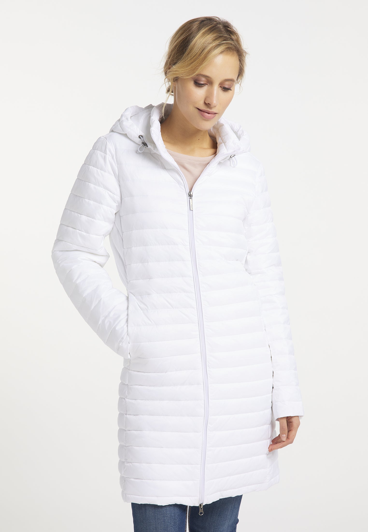 usha Women's Ght Quilted Coat