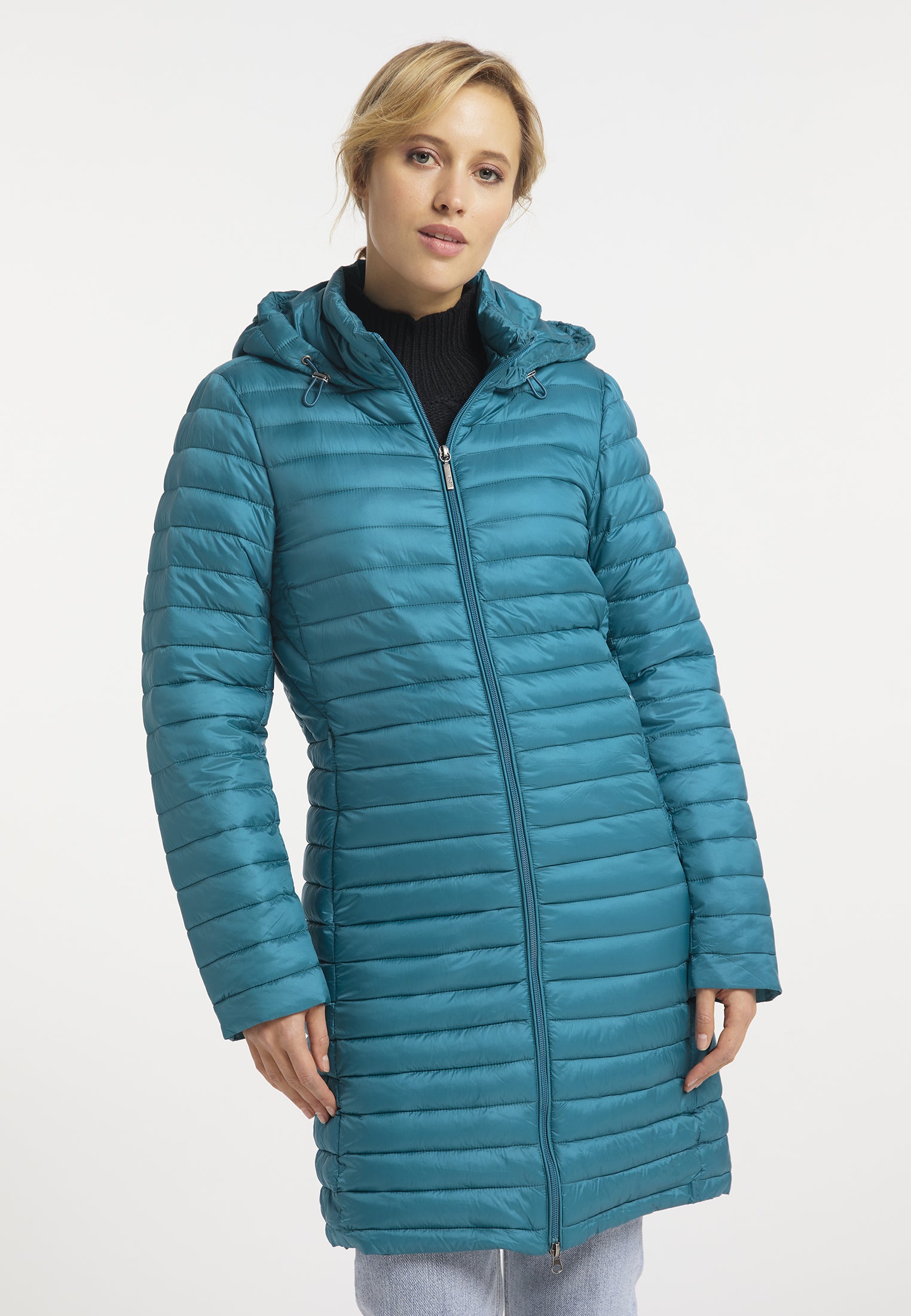 usha Women's Ght Quilted Coat