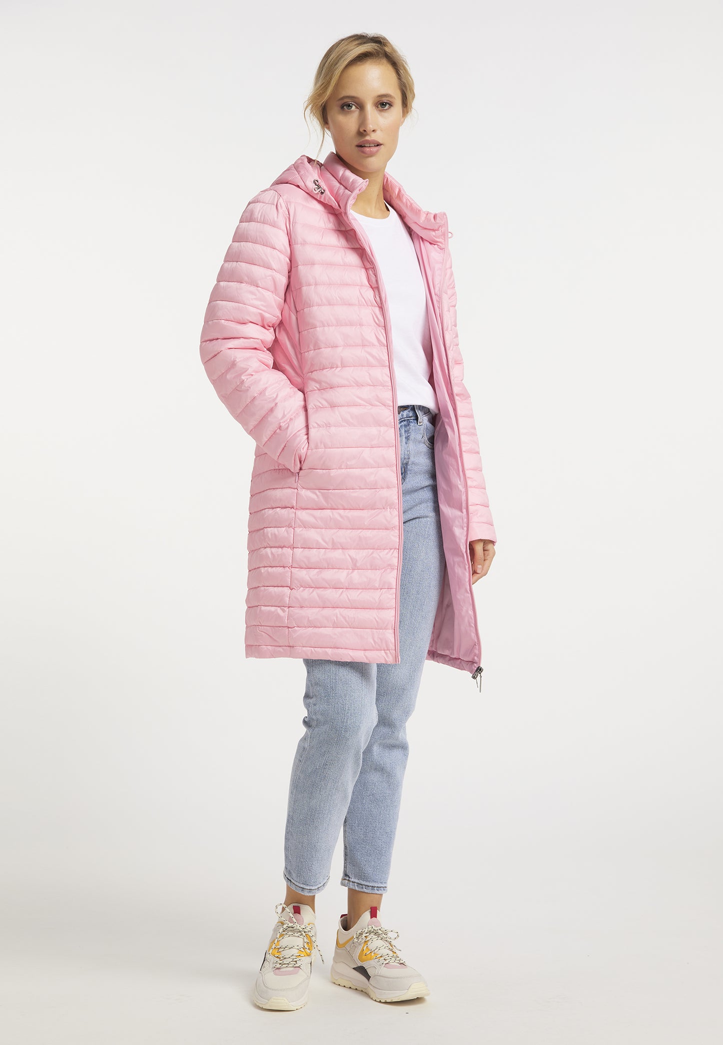 usha Women's Ght Quilted Coat