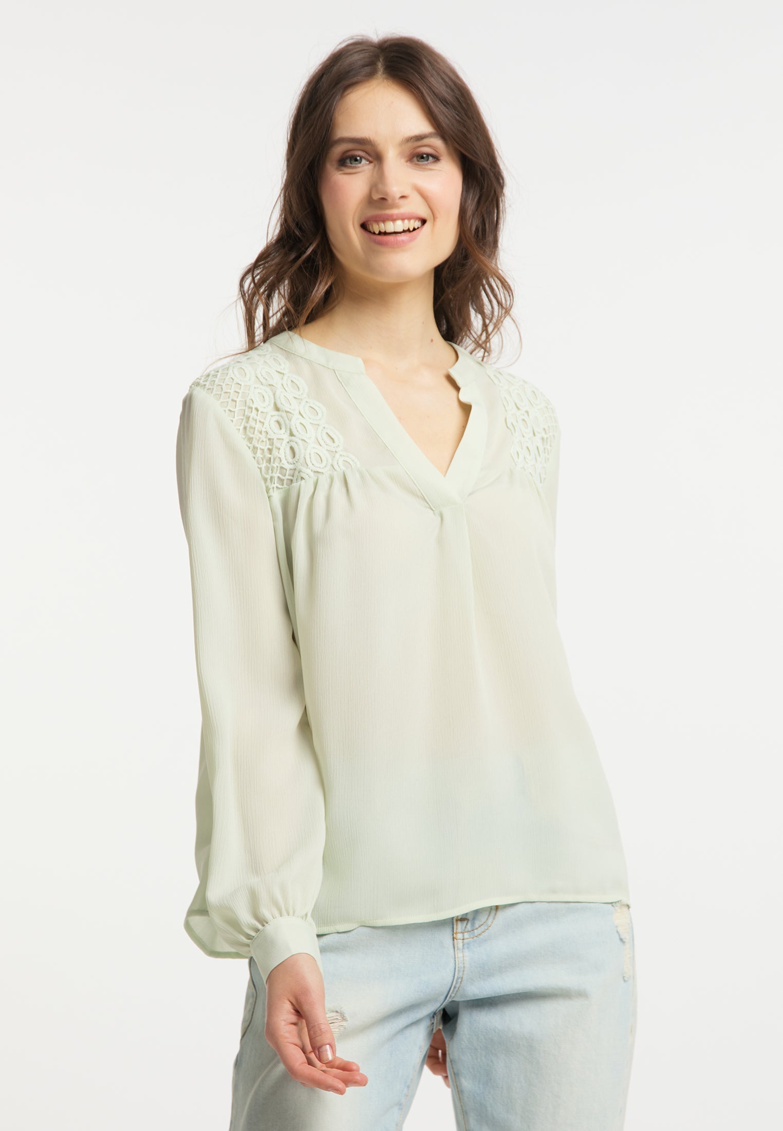 usha FESTIVAL Women's Slip On Blouse