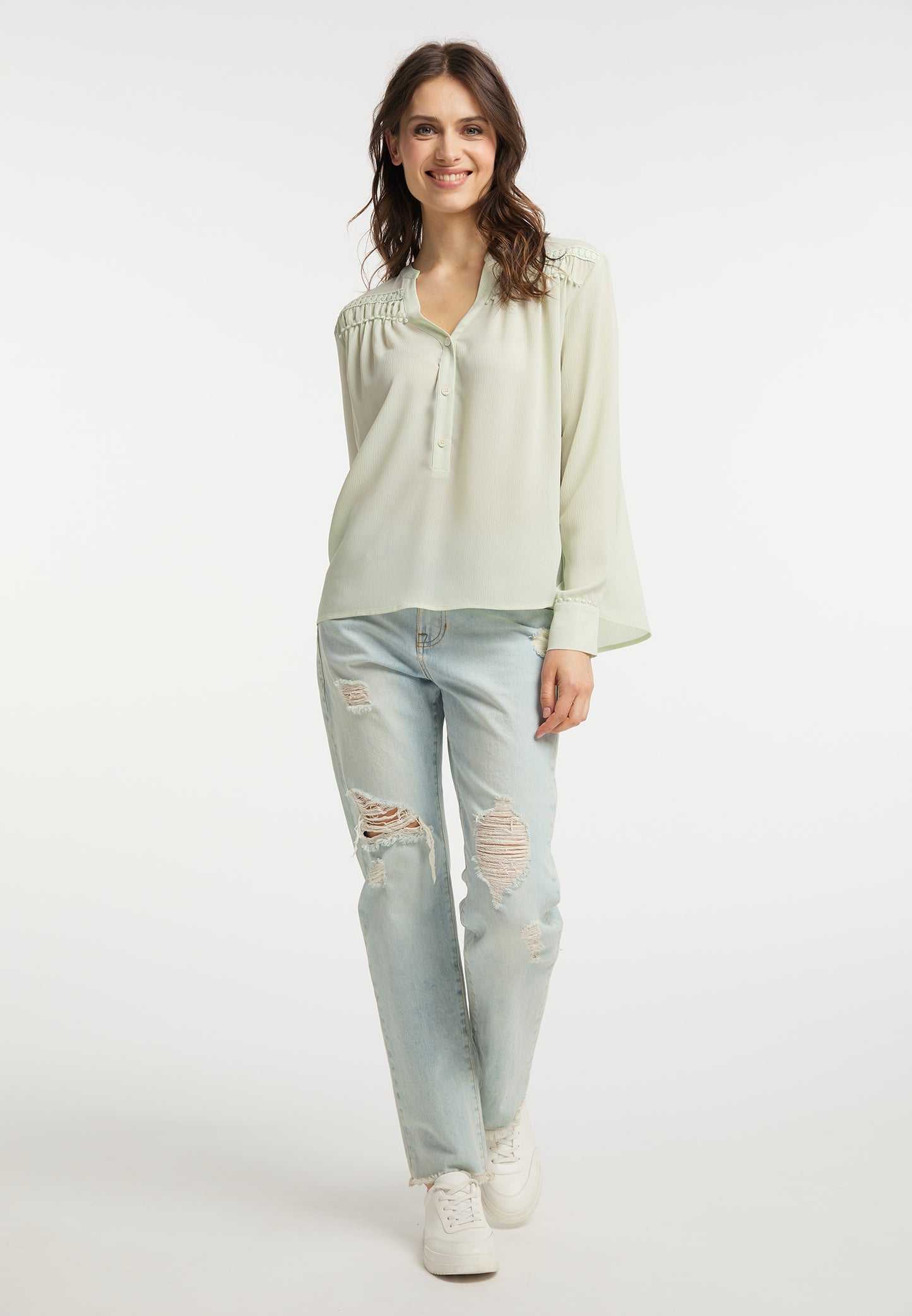 usha FESTIVAL Women's Slip On Blouse