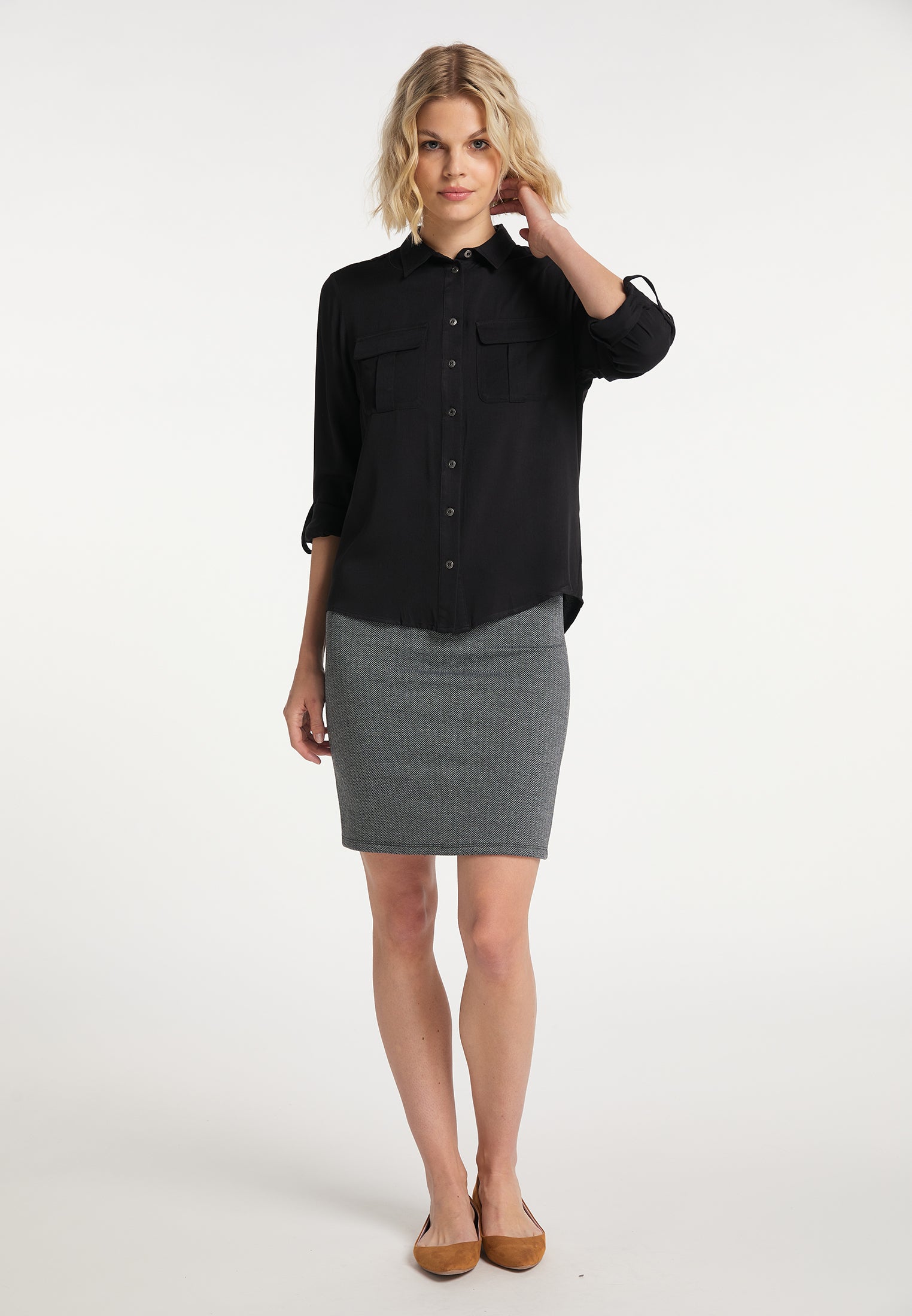usha Women's Pencil Skirt