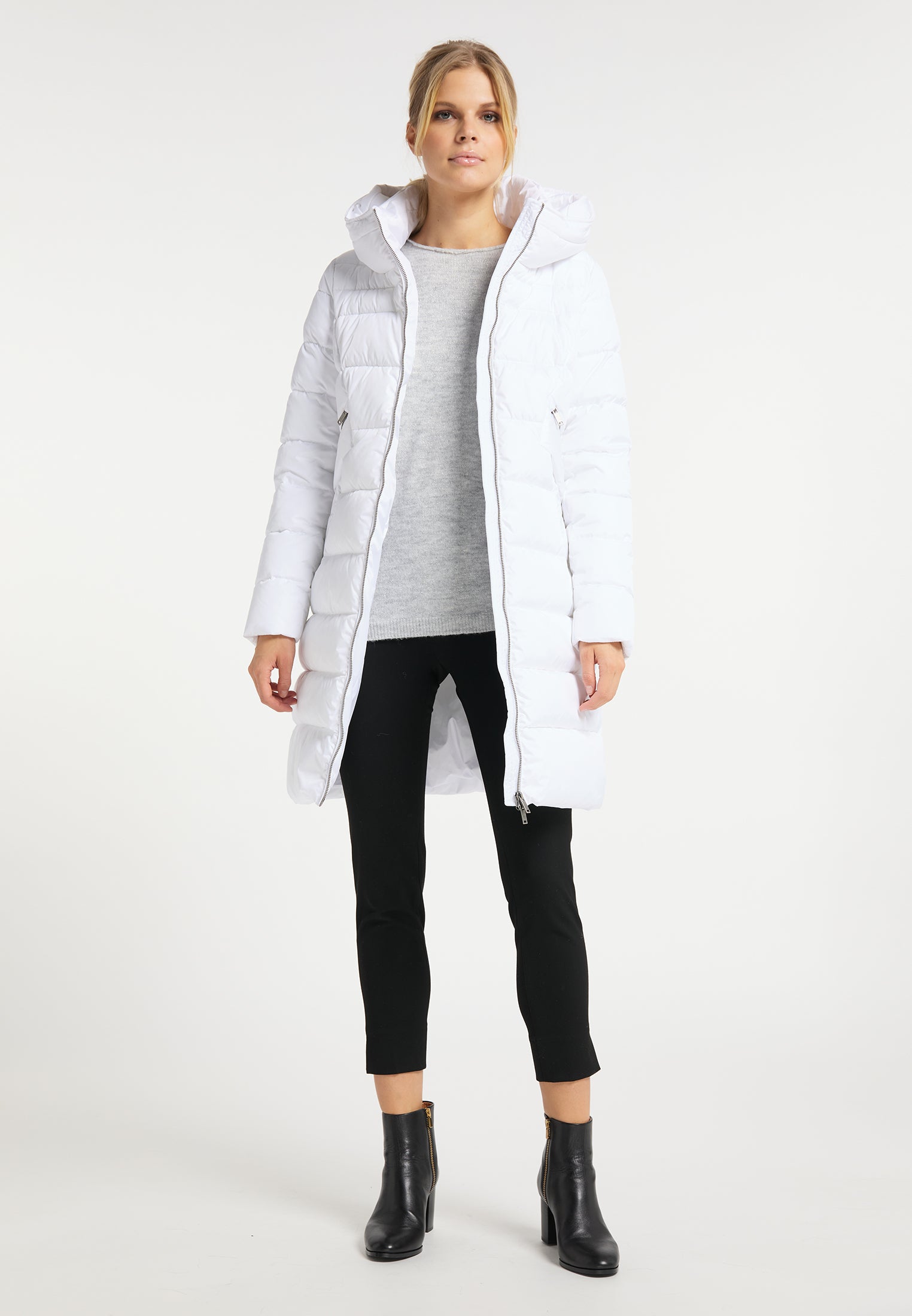 usha WHITE LABEL Women's Quilted Coat