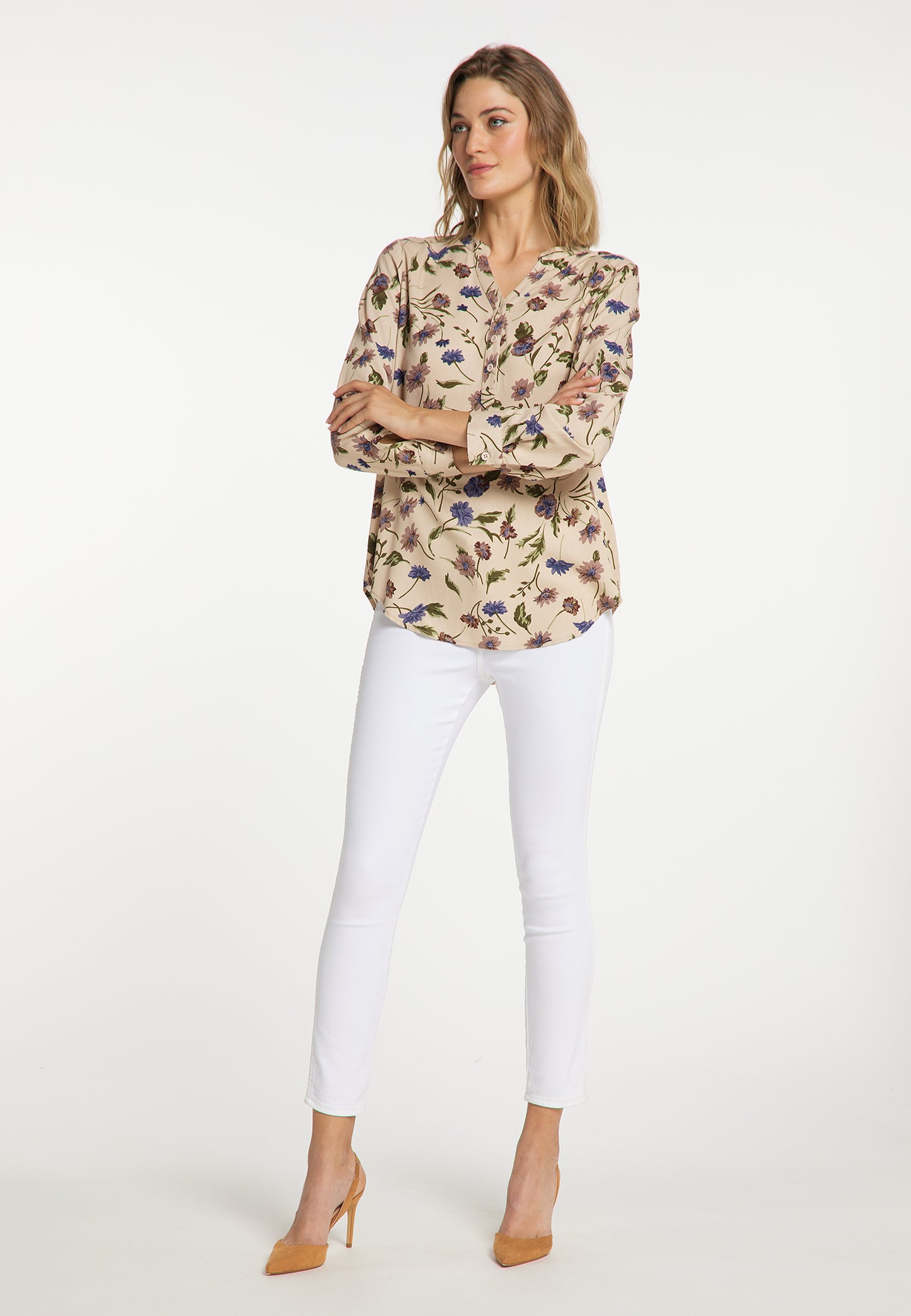 usha Women's Shirt Blouse