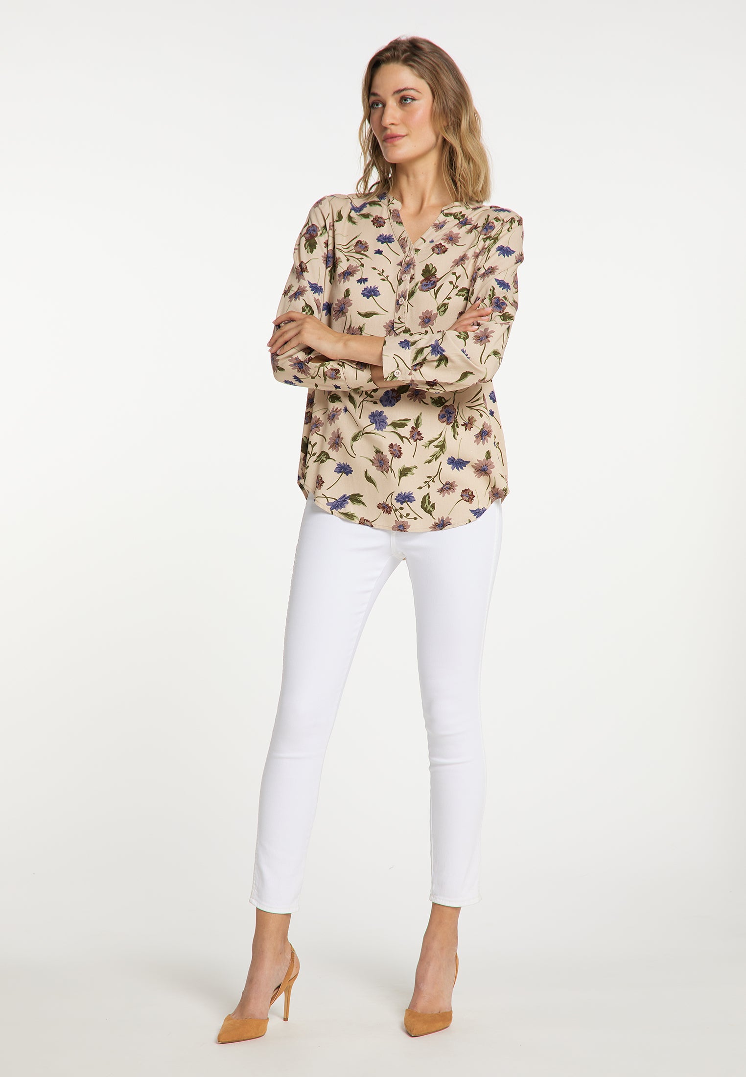 usha Women's Shirt Blouse