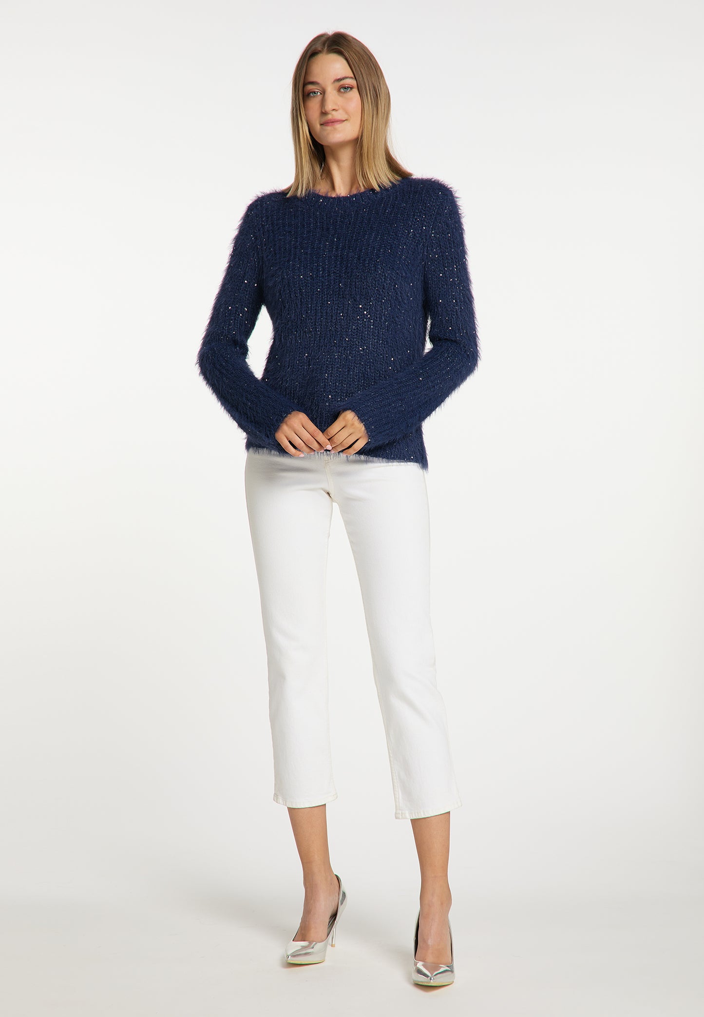 usha WHITE LABEL Kobiety's Sweter Dzianinowy