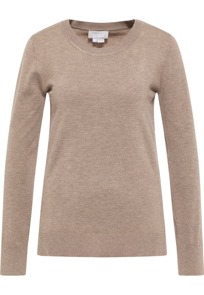 usha Women's Crew Neck Sweater