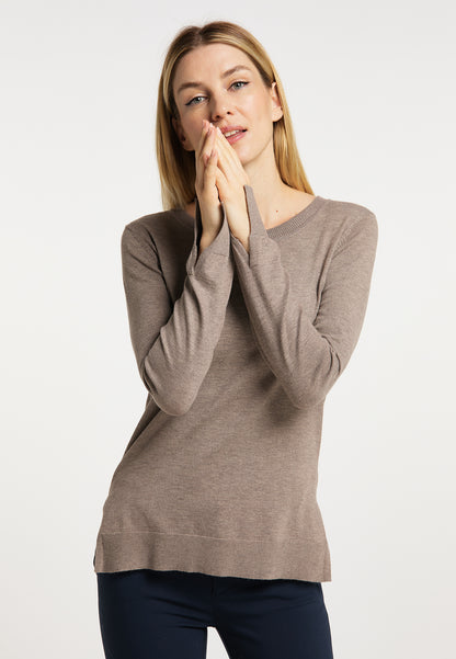 usha Women's Crew Neck Sweater