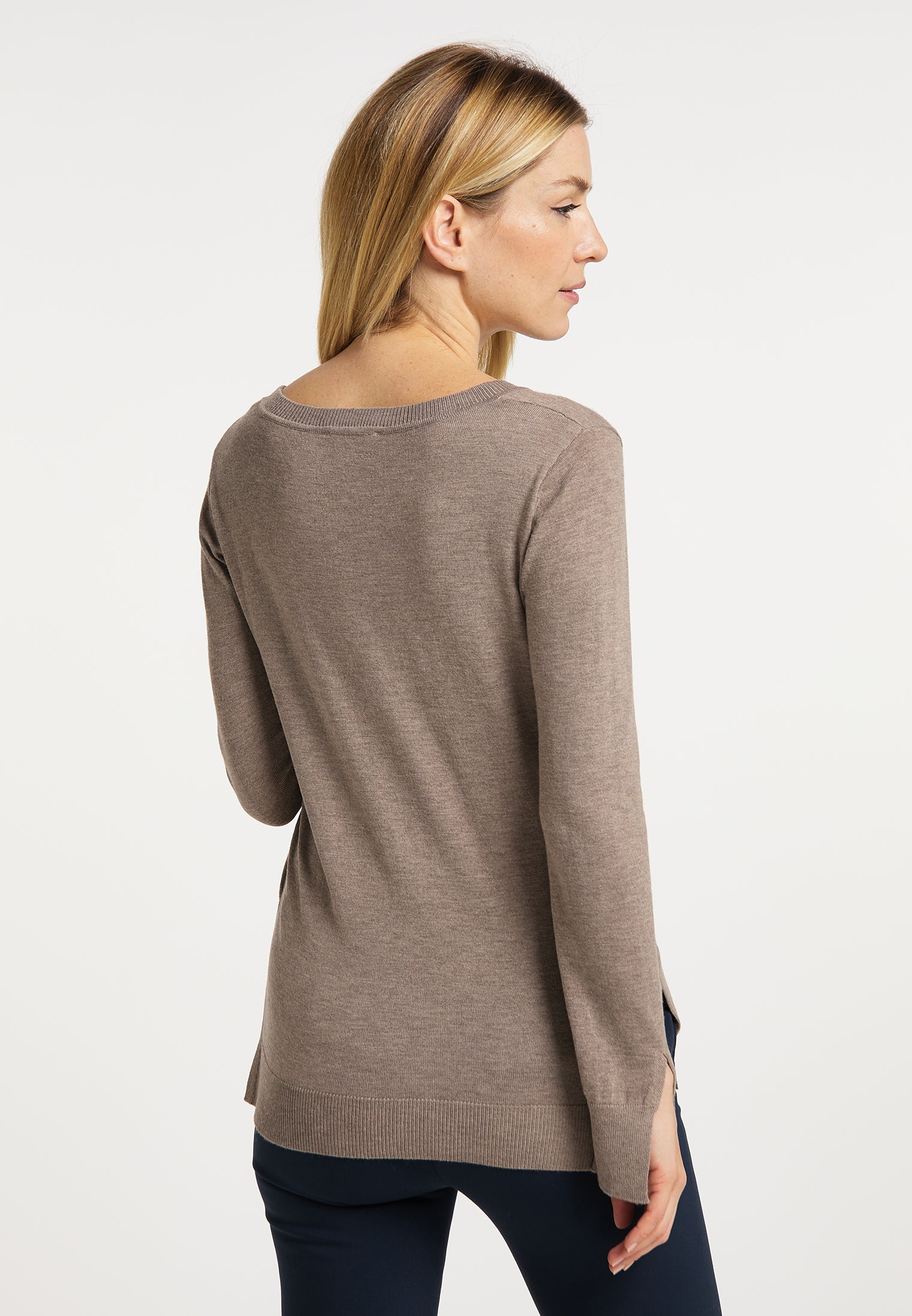 usha Women's Crew Neck Sweater
