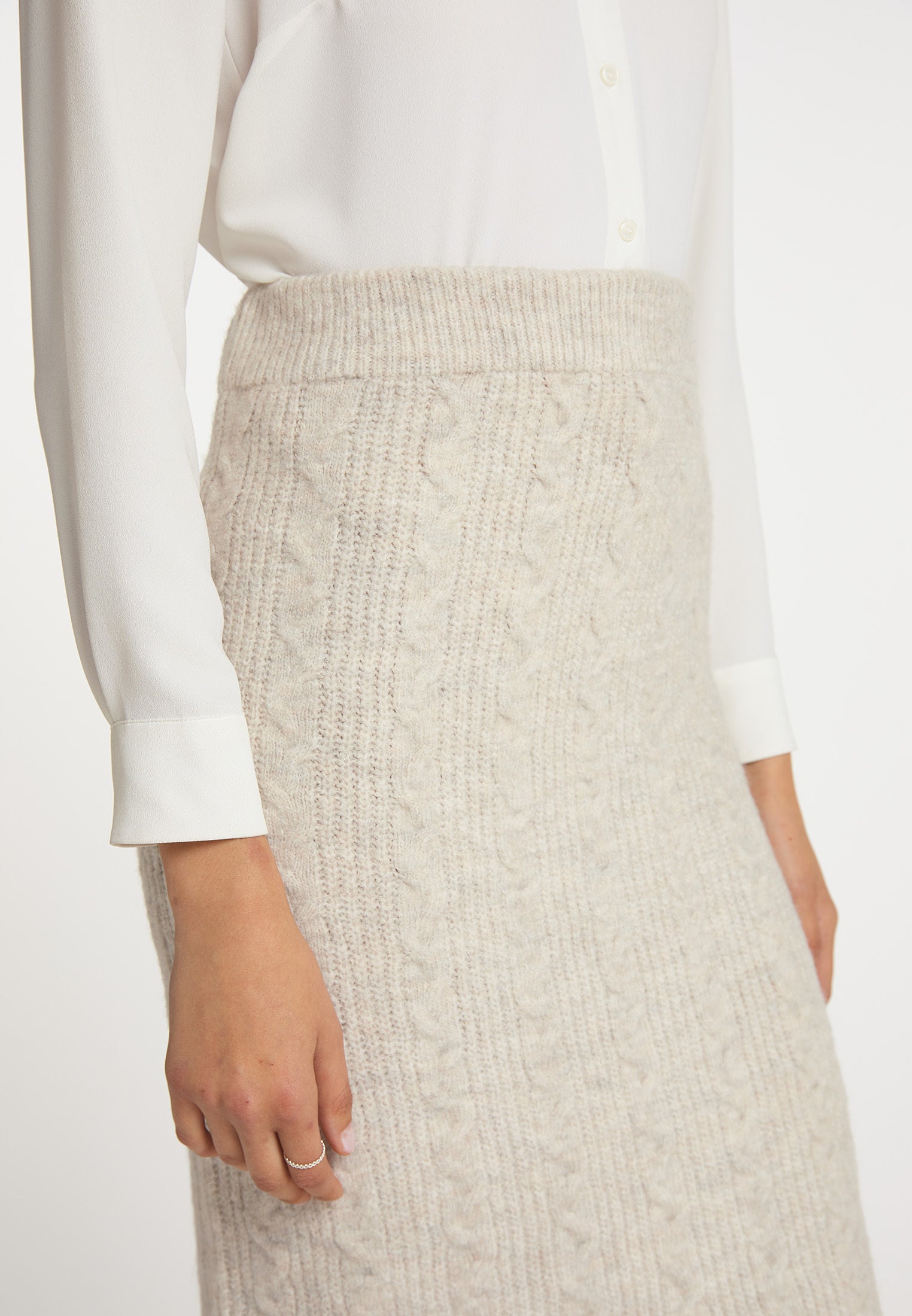 usha Women's Knitted Skirt