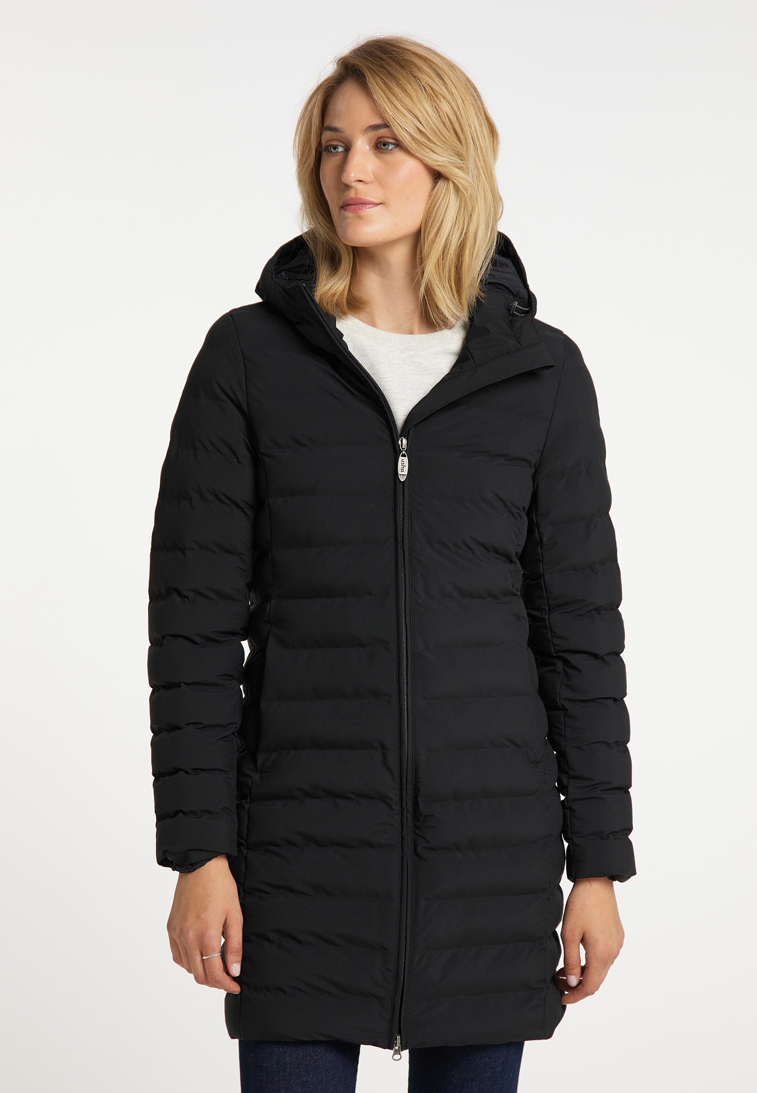 usha BLUE LABEL Women's Quilted Coat