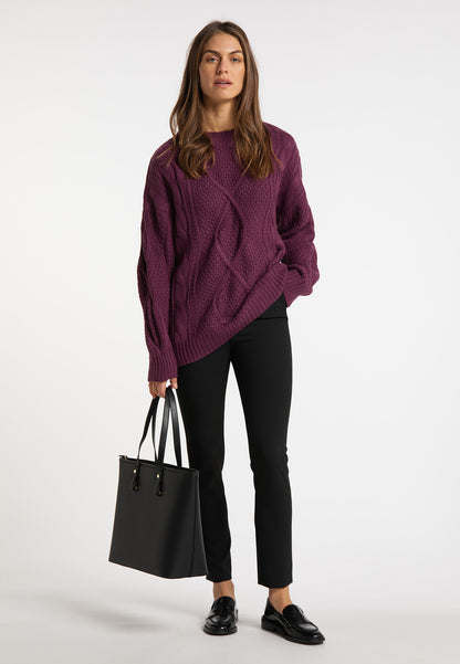 usha Women's Crew Neck Sweater