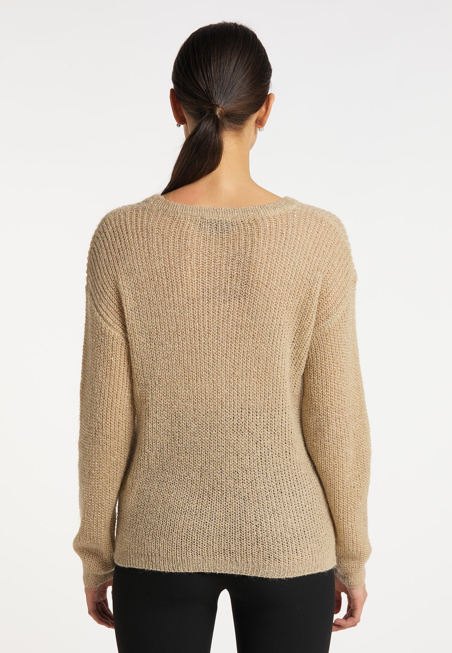 usha BLACK LABEL Women's Crew Neck Sweater