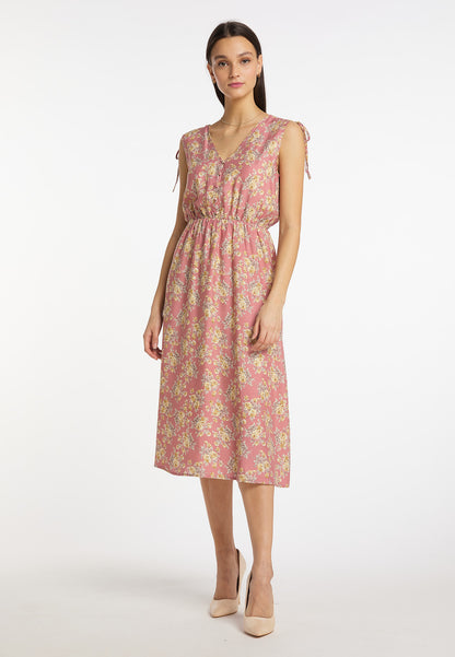usha Women's Dress With Floral Print