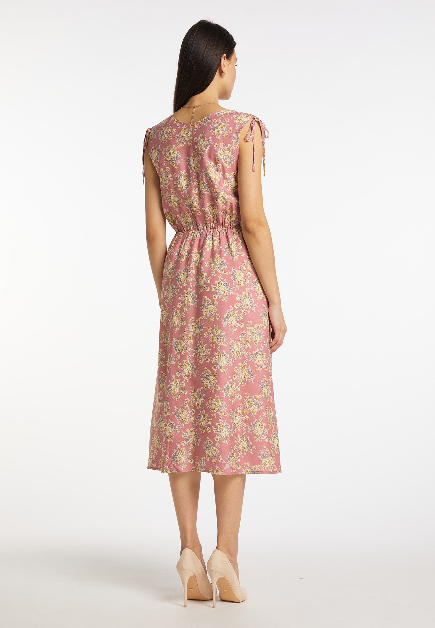 usha Women's Dress With Floral Print