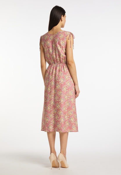 usha Women's Dress With Floral Print