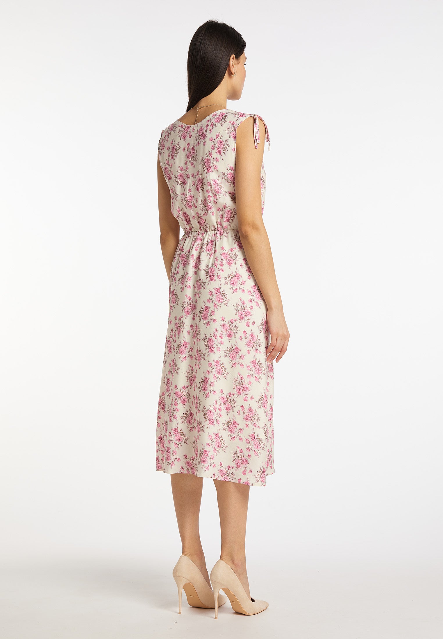 usha Women's Dress With Floral Print