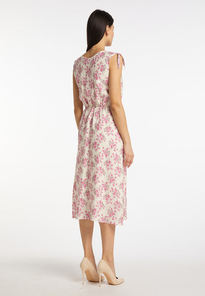 usha Women's Dress With Floral Print