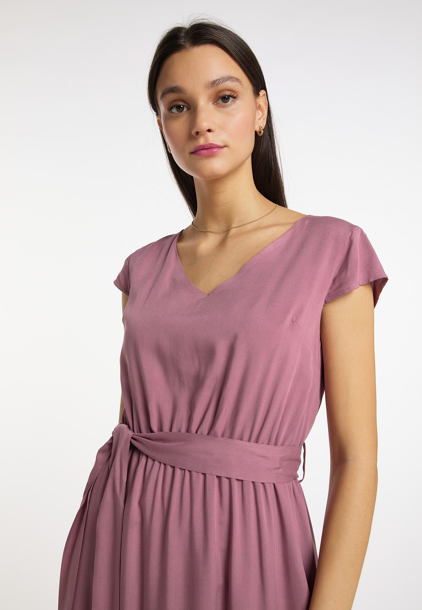 usha Damen Maxi Kleid