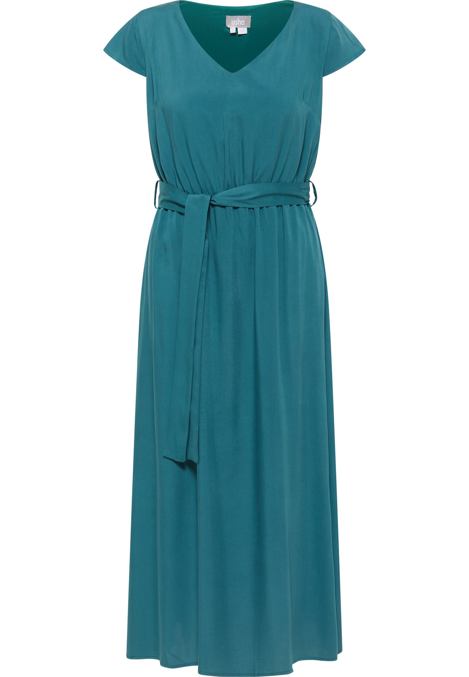 usha Damen Maxi Kleid