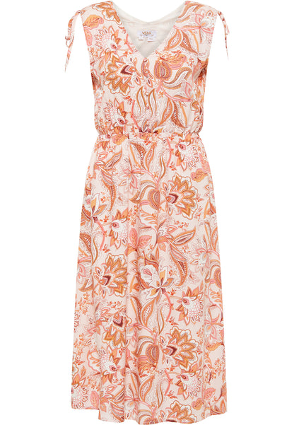 usha FESTIVAL Women's Kleid Mit Bl?Tenprint