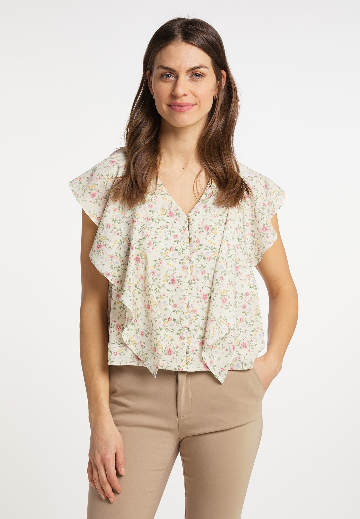 usha Women's Blouse Shirt