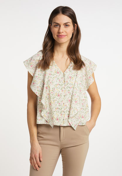 usha Women's Blouse Shirt