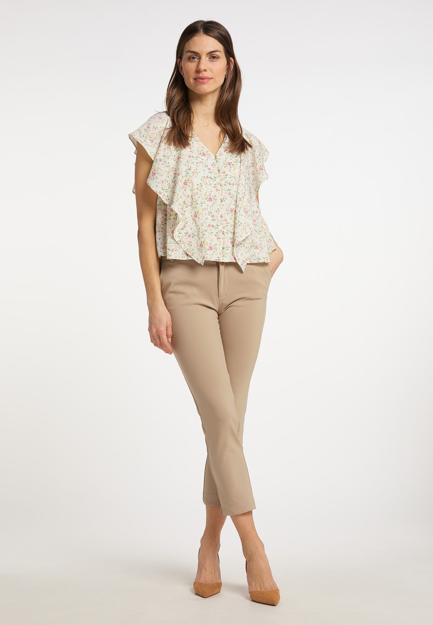 usha Women's Blouse Shirt