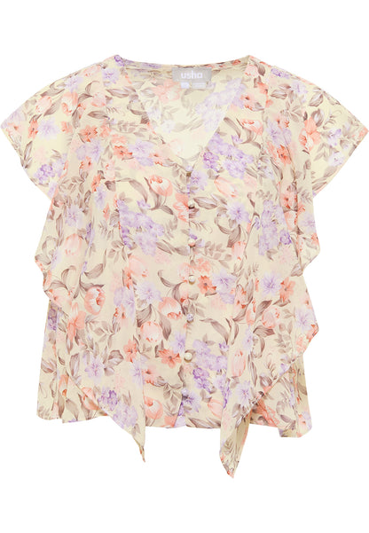 usha Women's Blouse Shirt