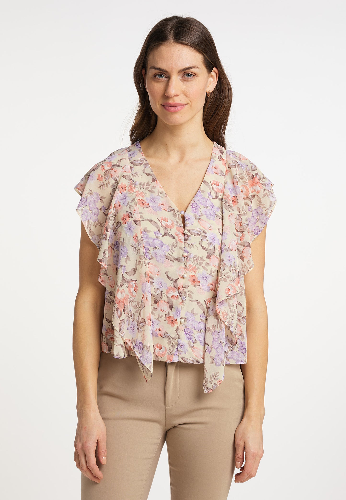 usha Women's Blouse Shirt