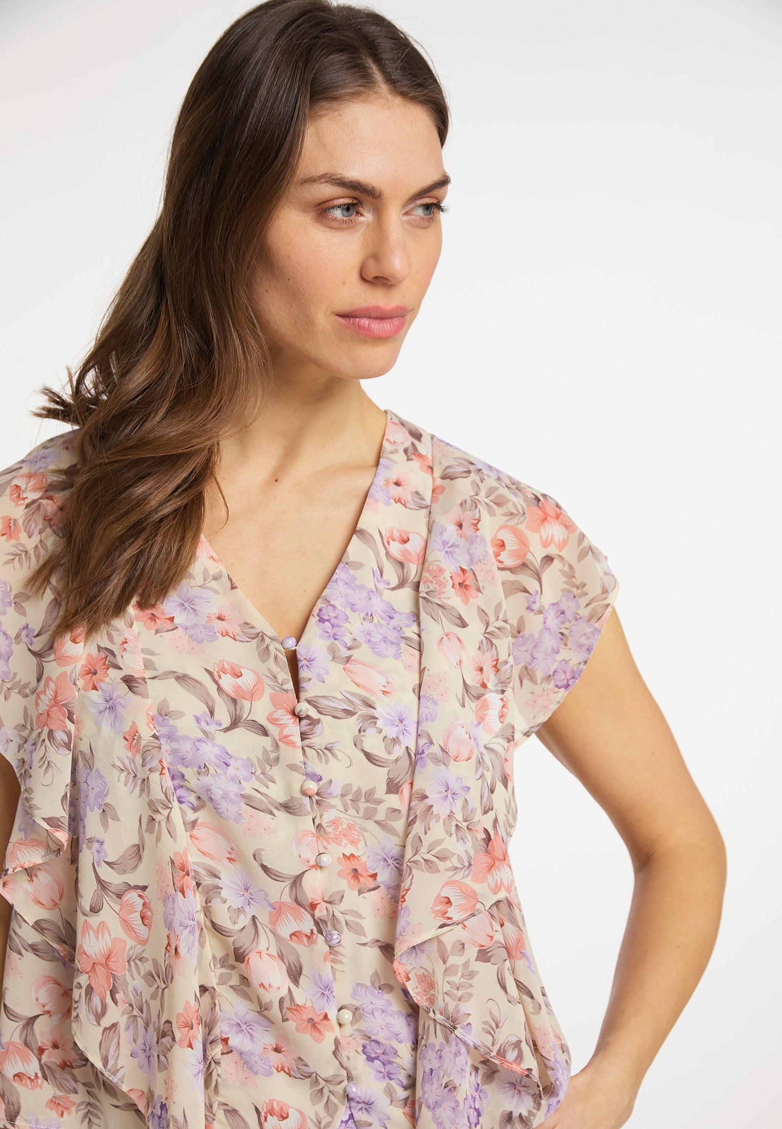 usha Women's Blouse Shirt