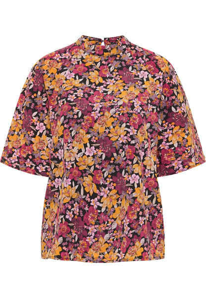 usha Women's Short Sleeve Blouse