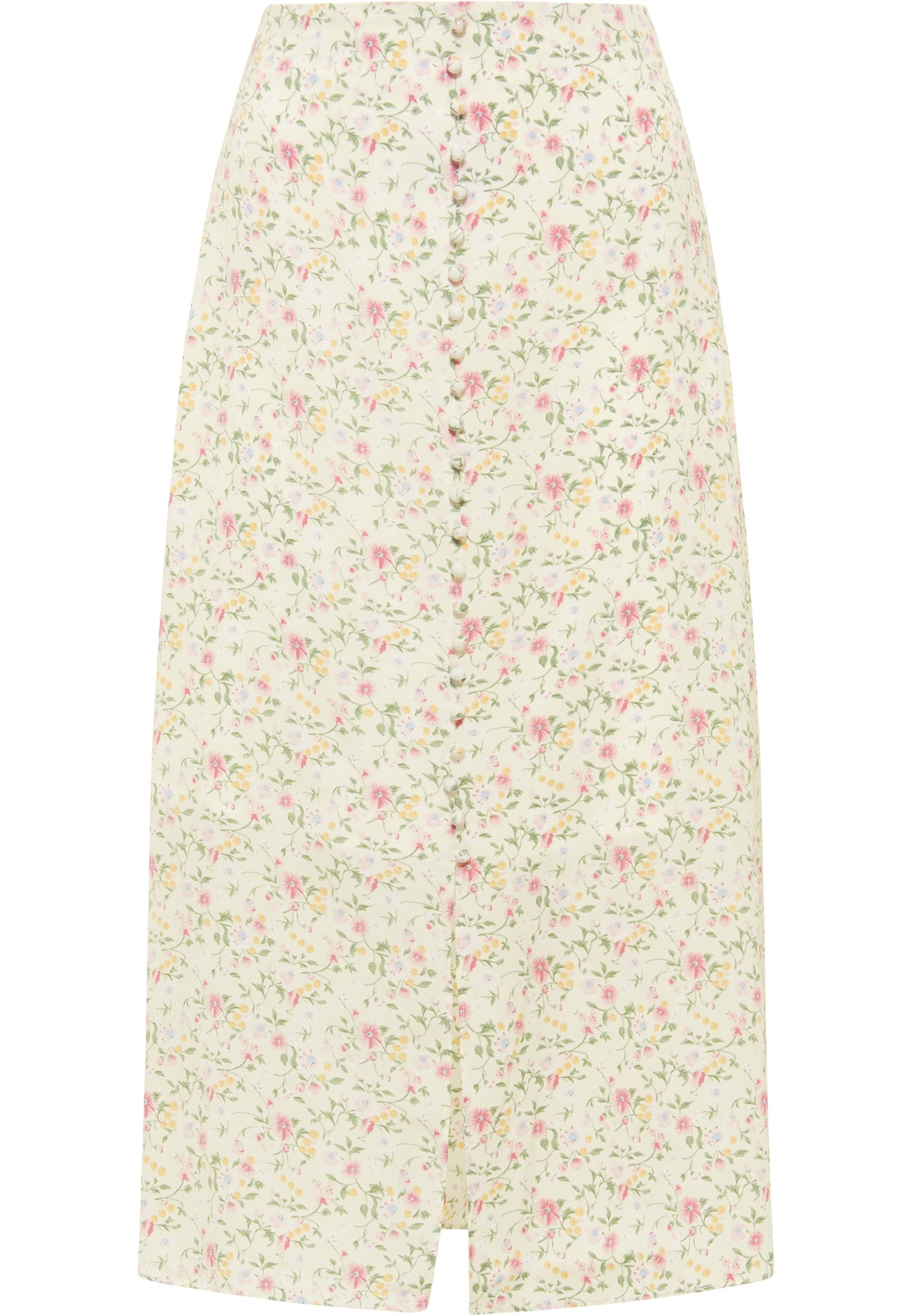 usha Women's Midi Skirt With Floral Print