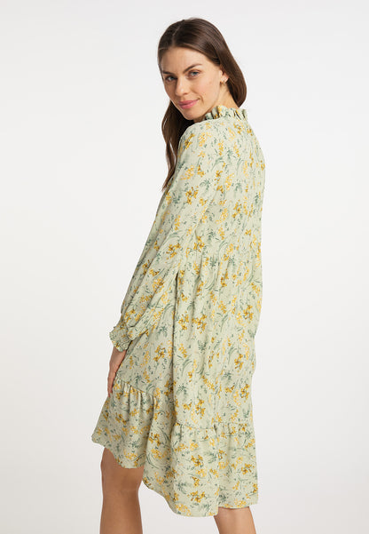 usha Women's Dress With Floral Print