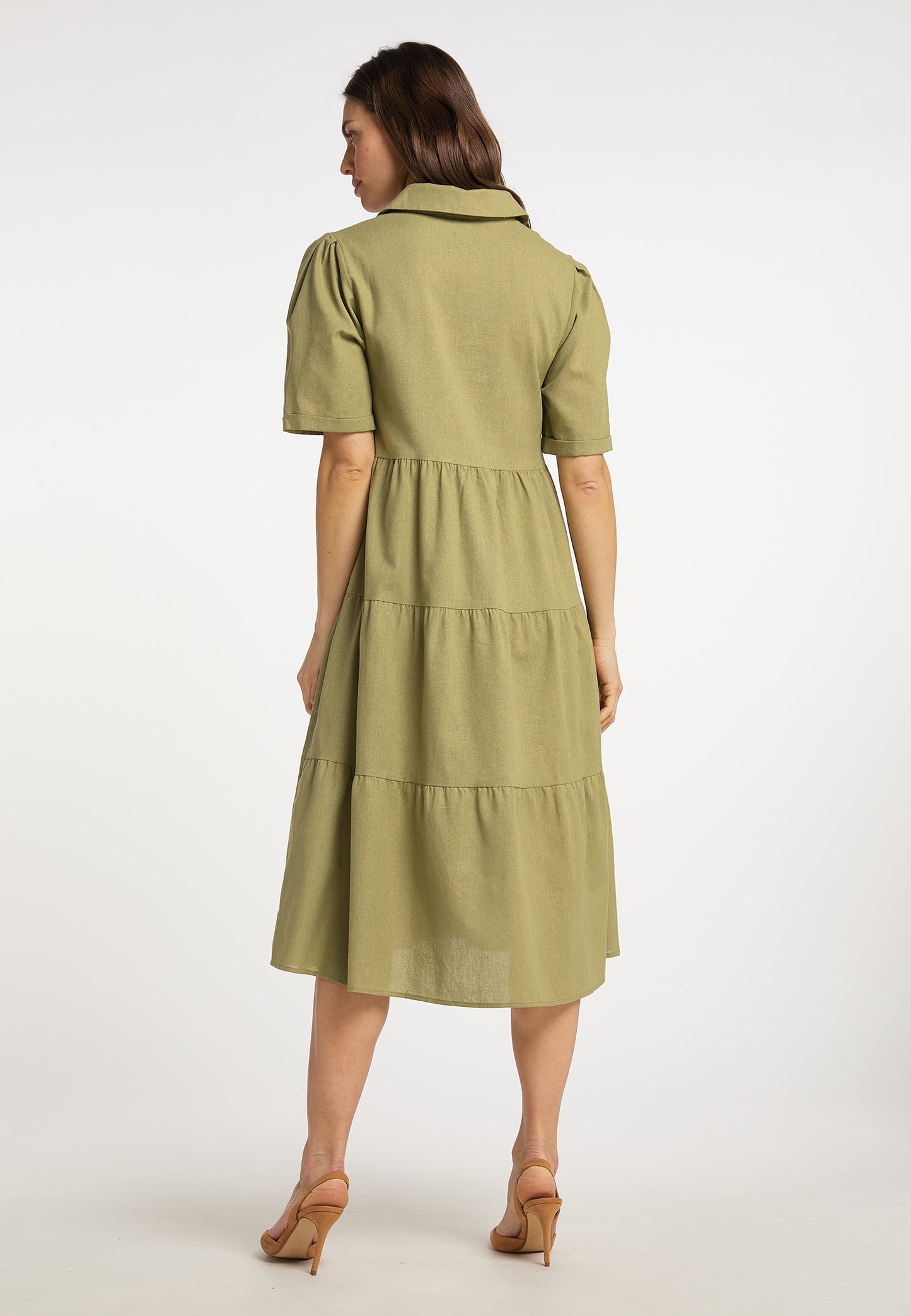 usha Women's Wide Midi Dress