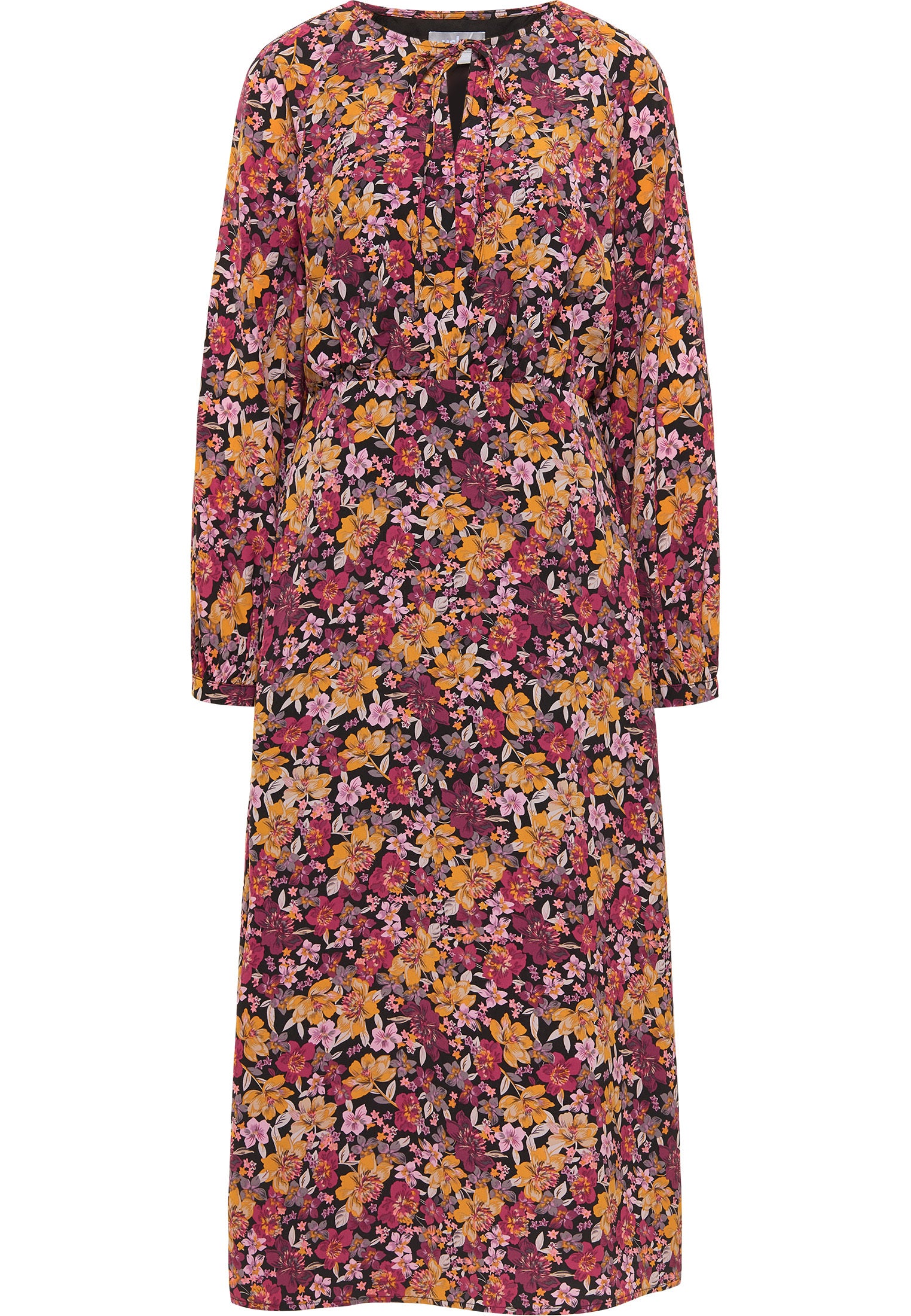 usha Women's Floral Print Maxi Dress