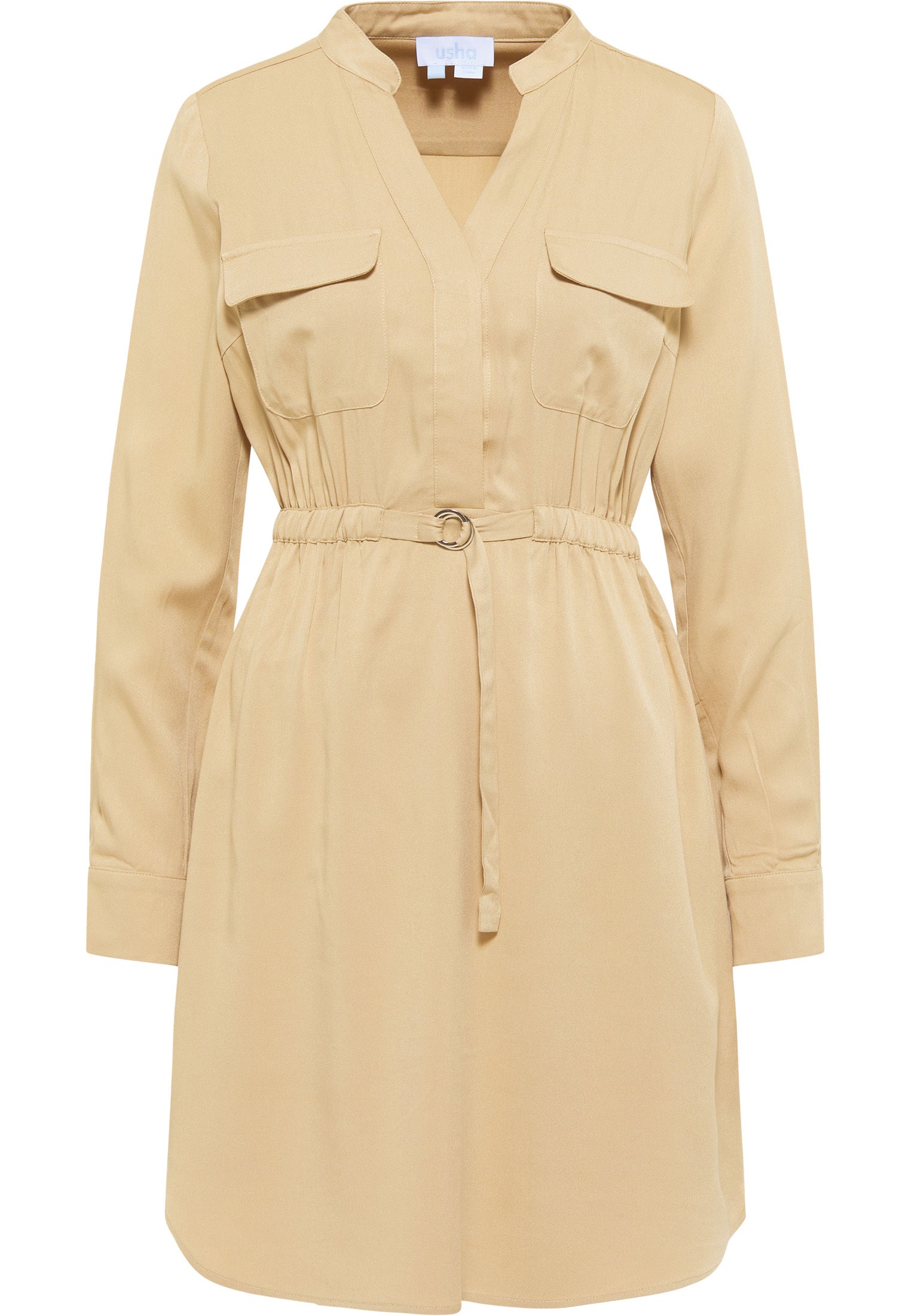 usha BLUE LABEL Women's Dress With Long Sleeves