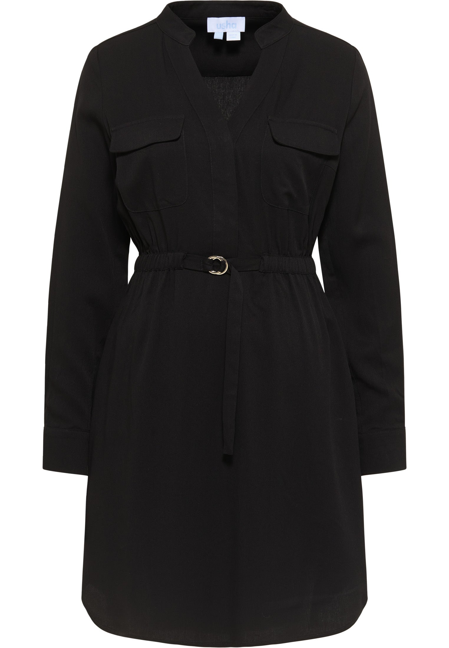 usha BLUE LABEL Women's Dress With Long Sleeves