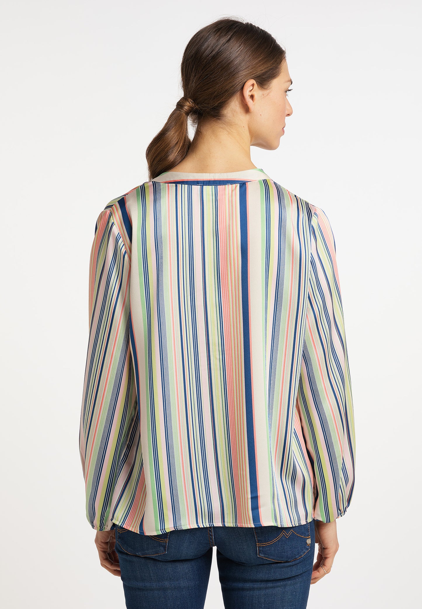 usha BLUE LABEL Damen gestreifte Bluse