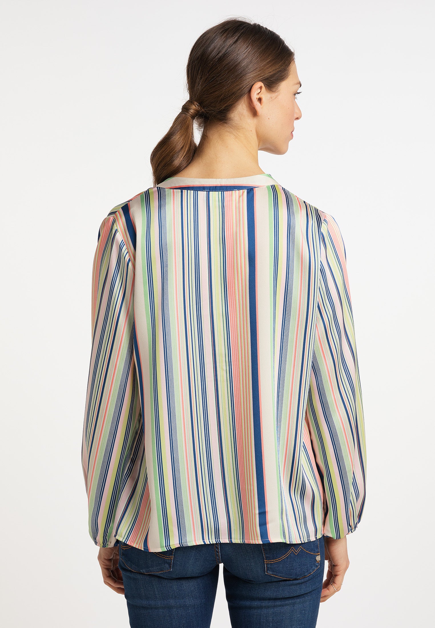 usha BLUE LABEL Damen gestreifte Bluse