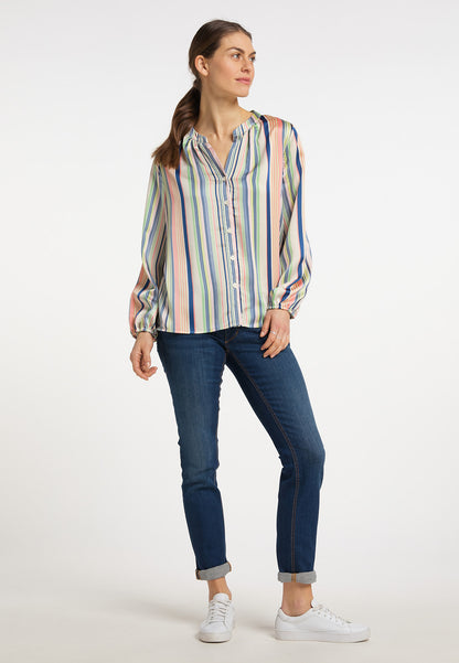 usha BLUE LABEL Damen gestreifte Bluse