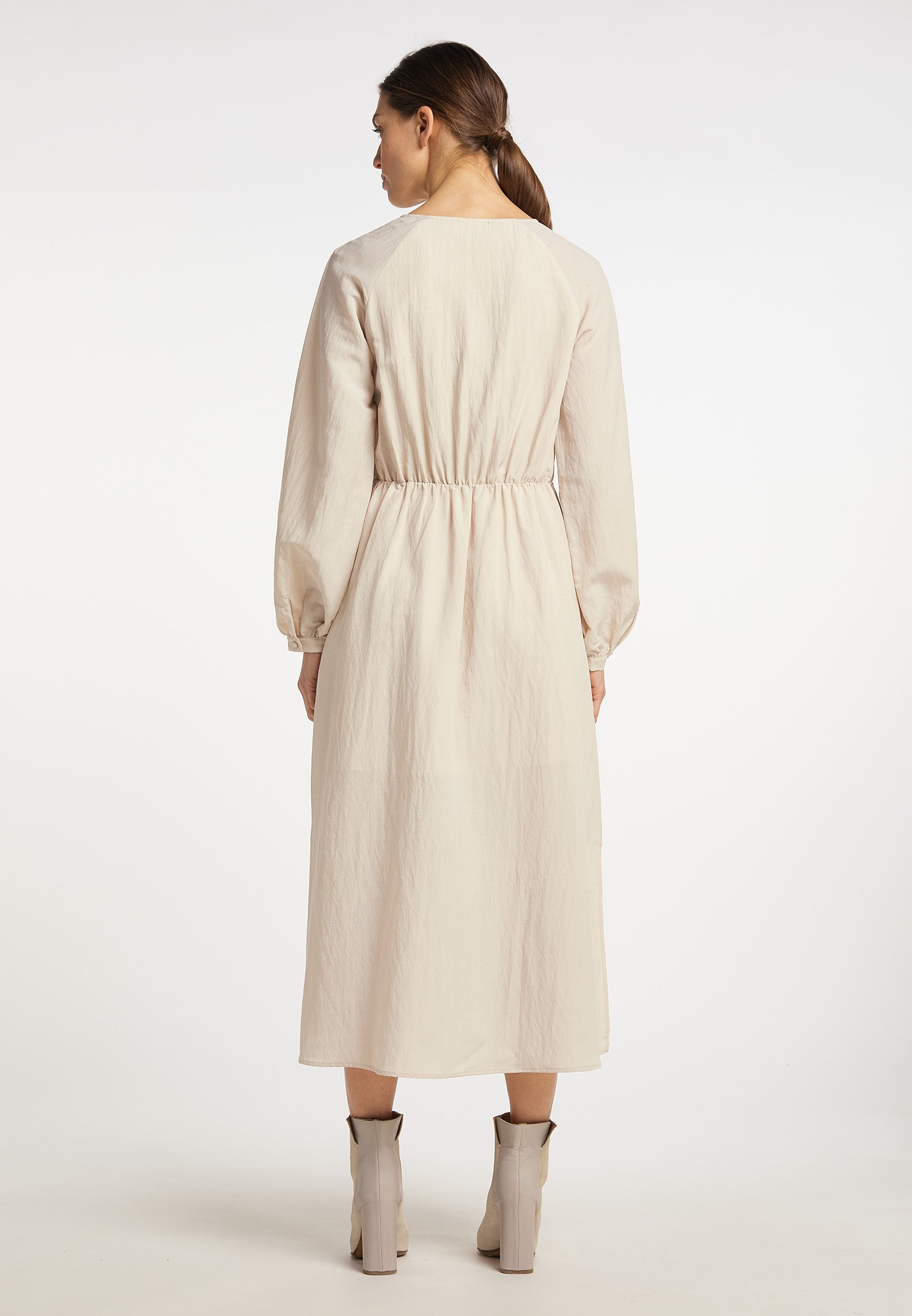 usha WHITE LABEL Women's Dress Long Sleeve Maxi