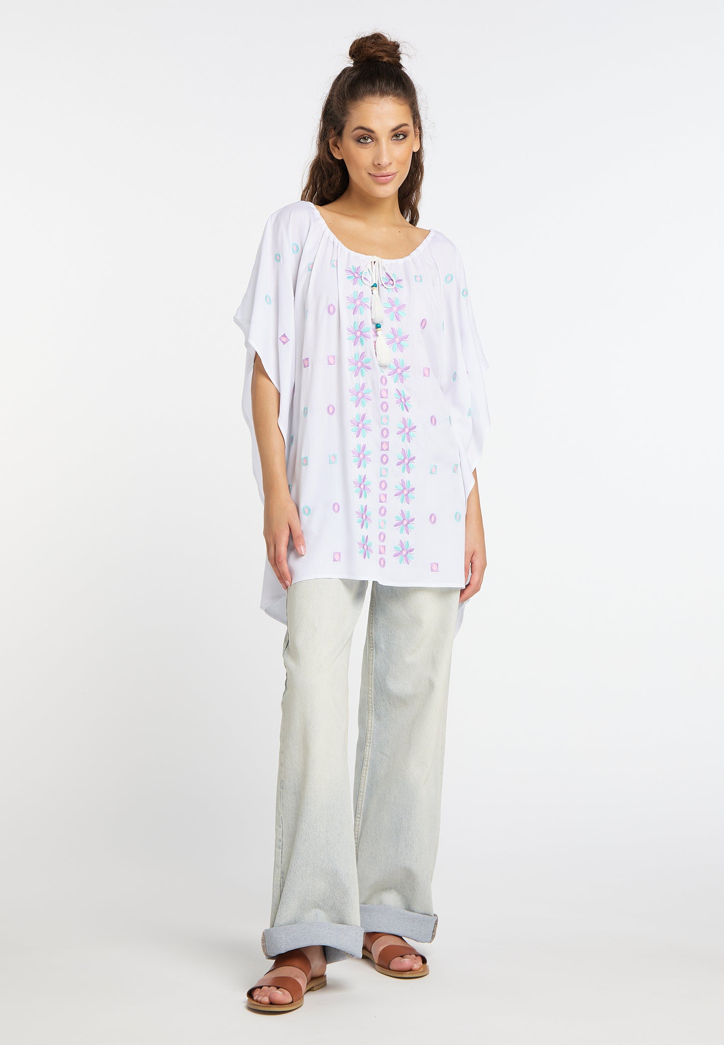 usha FESTIVAL Women's Poncho