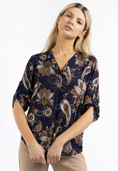 usha Women's Shirt Blouse