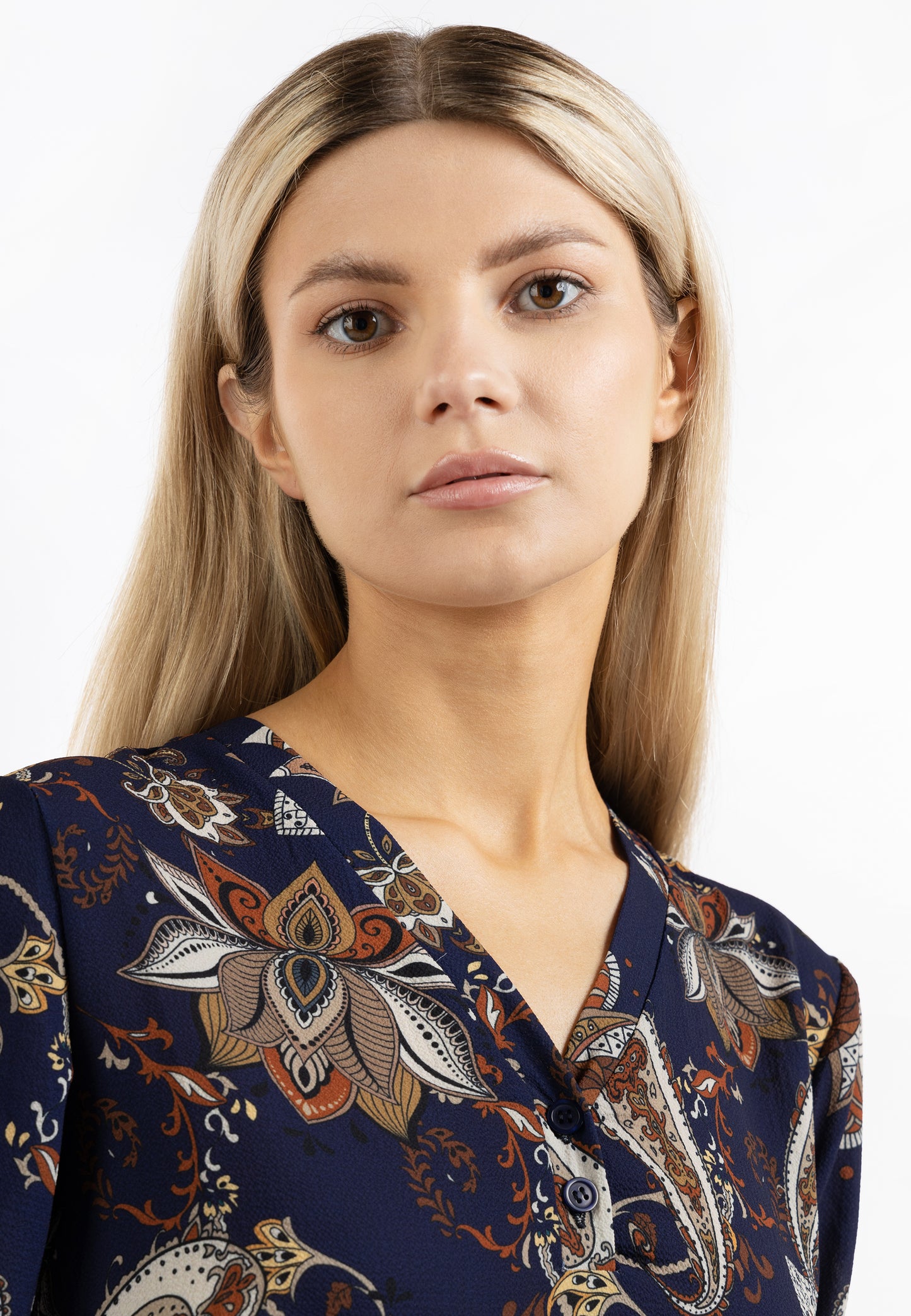 usha Women's Shirt Blouse