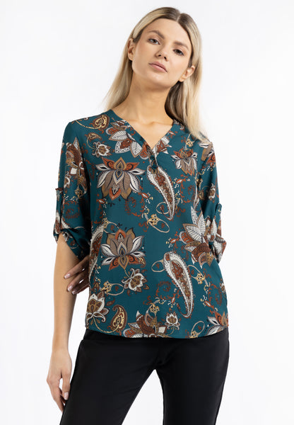 usha Women's Shirt Blouse